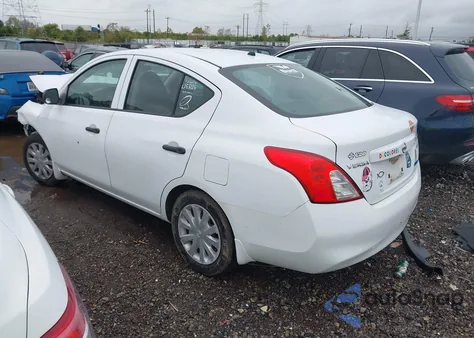 2014 Nissan Versa 1.6 S from USA, damaged, VIN 3N1CN7AP7EL868657